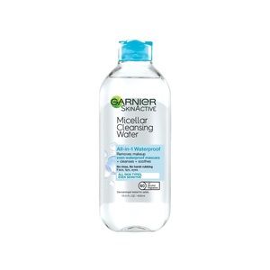 Garnier SkinActive Micellar Cleansing Water, Removes Waterproof Makeup,
